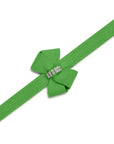 Green Nouveau Bow Leash