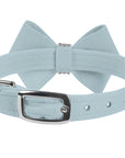 Puppy Blue Nouveau Bow Collar