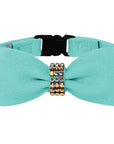 Aurora Borealis Giltmore Bow Tie 1/2" Breakaway Cat Collar