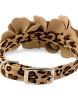 Cheetah Pearl Tinkies Garden Flower 1/2" Collar