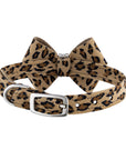 Cheetah Pearl Giltmore Nouveau Bow 1/2" Collar