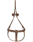 Cheetah Big Bow Step N Go Leash Harness