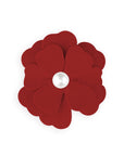 Pearl 2 Layer Tinkies Garden Flower Hair Bow