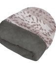 Soft Platinum Snow Leopard Cuddle Cup