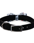 Classic Glen Houndstooth Big Bow Collar