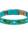 Embroidered Alligators Collar