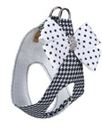 Polka Dot Nouveau Bow Step In Harness