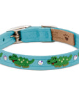 Embroidered Alligators Collar