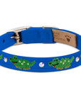 Embroidered Alligators Collar