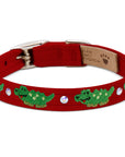 Embroidered Alligators Collar