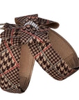 Chocolate Glen Houndstooth Nouveau Bow Tinkie Harness