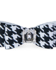 Houndstooth Big Bow Hair Bow