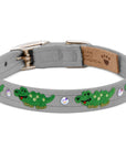 Embroidered Alligators Collar