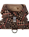 Chocolate Glen Houndstooth Nouveau Bow Tinkie Harness