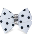 Polka Dot Nouveau Bow Hair Bow