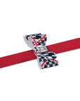 Classic Glen Houndstooth Big Bow Leash