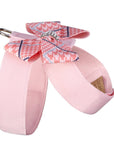 PeachesNCream Glen Houndstooth Nouveau Bow Tinkie Harness