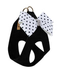 Polka Dot Nouveau Bow Step in Harness
