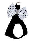 Polka Dot Nouveau Bow Step in Harness