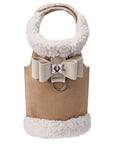 Doe Big Bow Camel Bowzer Coat
