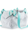2 Toned Platinum & Bimini Blue Luxury Carrier