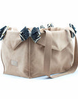 Black & Zebra Double Nouveau Bow Luxury Carrier