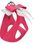 Pink is Love Double Tail Bow Step In Harness