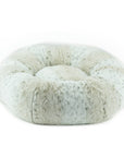 Soft Snow Leopard Bed