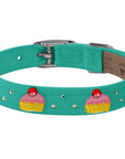 Embroidered Cupcake Collar