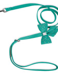 Silver Stardust Tail Bow Leash