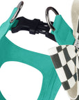 Windsor Check Nouveau Bow Step In Harness-Pretty Pastels