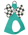 Windsor Check Nouveau Bow Step In Harness-Pretty Pastels