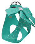Silver Stardust Tail Bow Step In Harness-Pretty Pastels