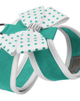 Bimini Polka Dot Nouveau Bow Tinkie Harness with White Trim