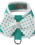 Bimini Polka Dot Nouveau Bow Tinkie Harness with White Trim