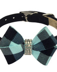 Tiffi Gingham Nouveau Bow Collar