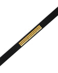3 Row Gold Giltmore Leash
