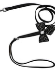 Silver Stardust Tail Bow Leash