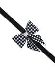 Houndstooth Tail Bow Leash