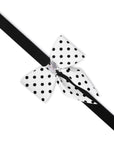 Polka Dot Tail Bow Leash