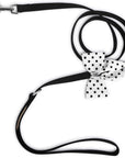 Polka Dot Tail Bow Leash