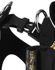 Black Glitzerati Double Nouveau Bow Step In Harness