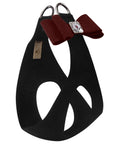Burgundy Big Bow Step In Harness