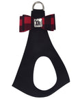 Red Gingham Big Bow Step In Harness