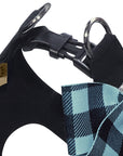 Tiffi Gingham Nouveau Bow Step In Harness