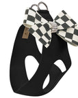 Windsor Check Nouveau Bow Step In Harness- Classic Neutrals