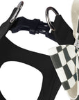 Windsor Check Nouveau Bow Step In Harness- Classic Neutrals