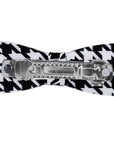 Houndstooth Plain Hair Bow