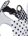 Polka Dot Nouveau Bow Step In Harness