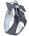 Houndstooth Tail Bow Step In Harness